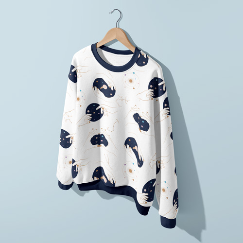 Bluza w motyw znaków zodiaku