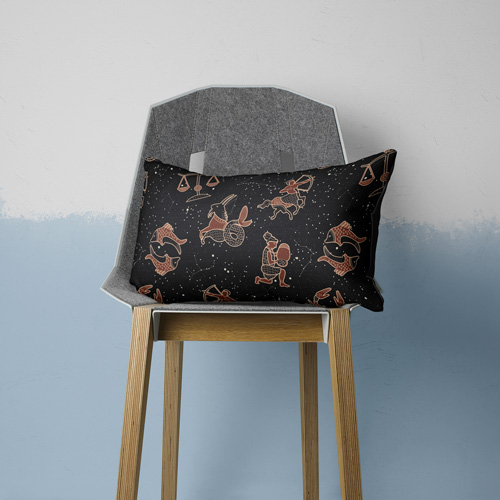 Poduszka w znaki zodiaku