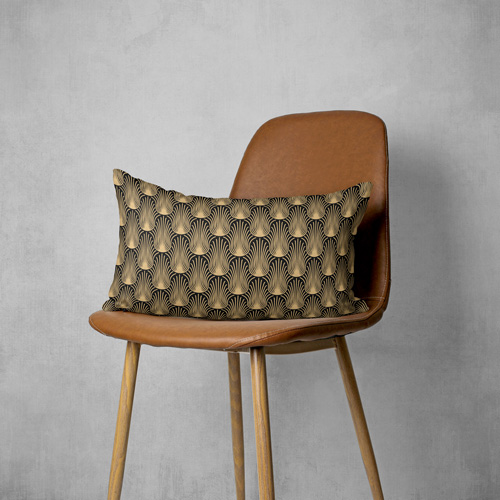 Poduszka ze wzorem art deco