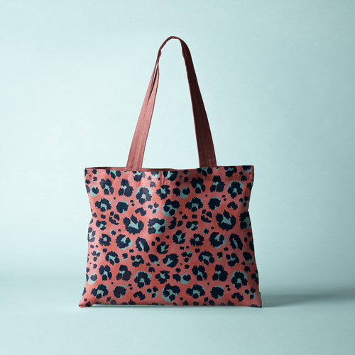 bag made of wild animal fabric