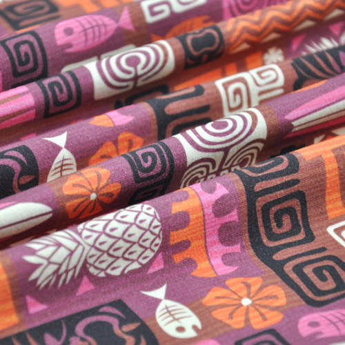 materiał do szycia w hawajski wzór