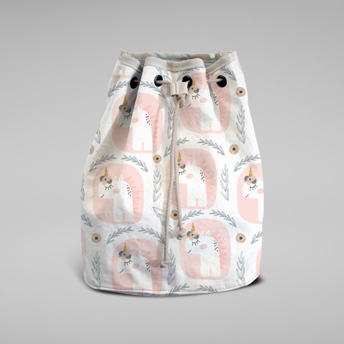 plecak w jednorożce z bawełny